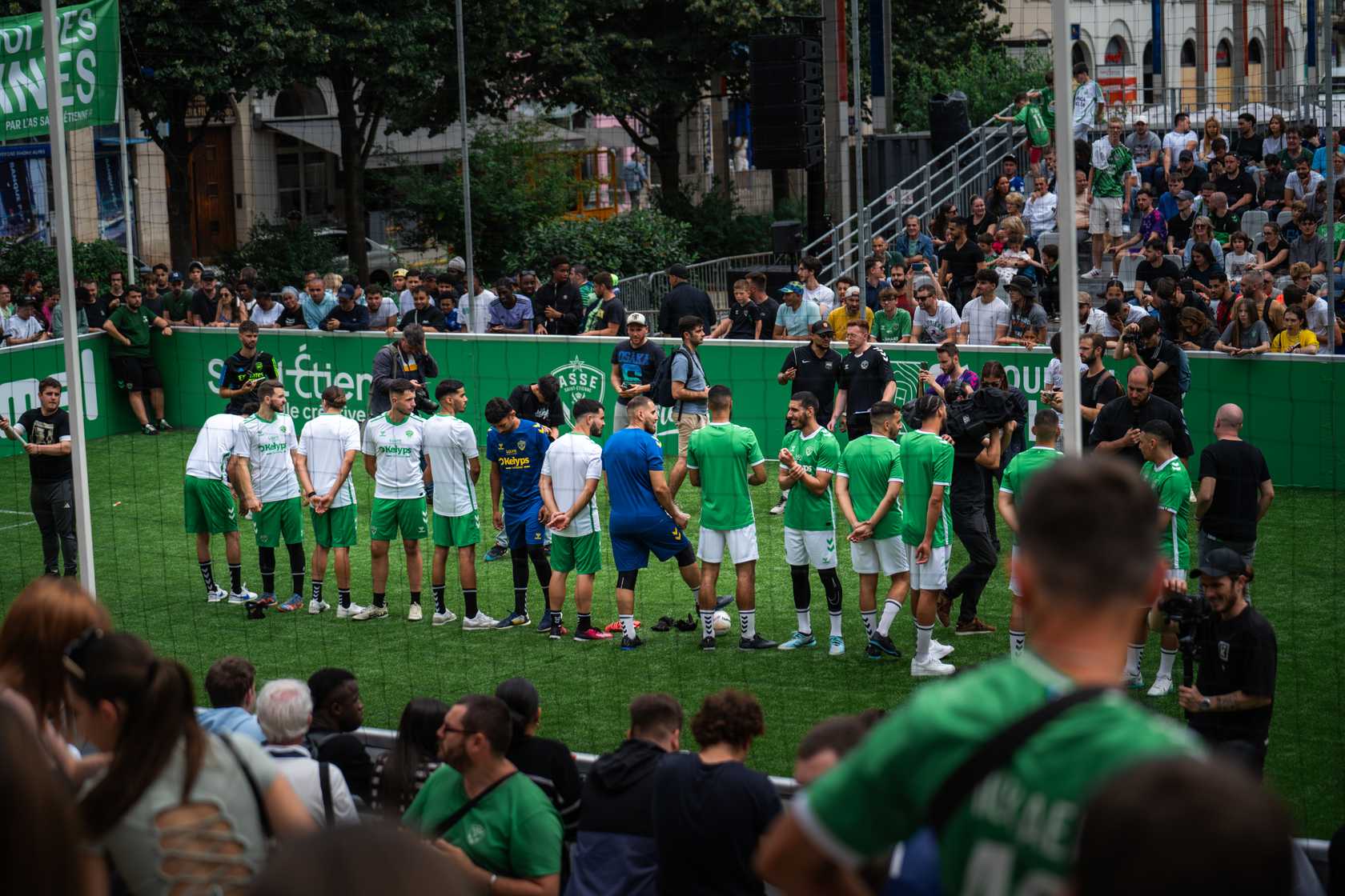 Match tournoi de foot saint-etienne